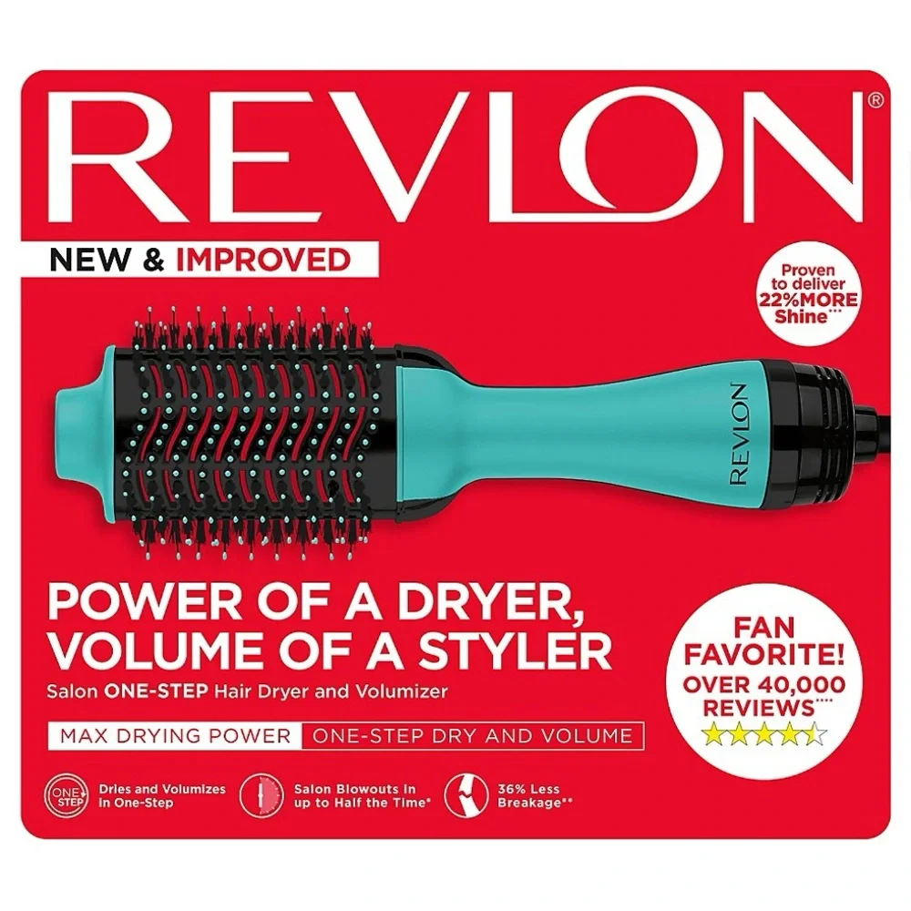 REVLON Mint Edition One-Step Dryer &‎ Volumizer